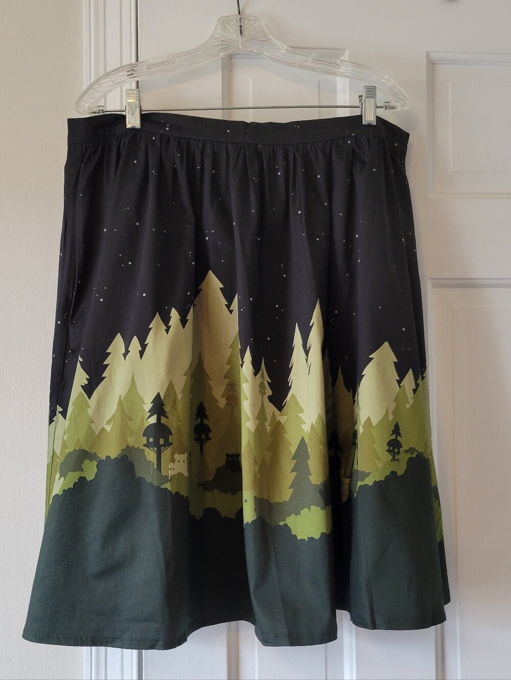 Star Wars Loungefly Stitch Shoppe Ewok Village Skirt - NWOT